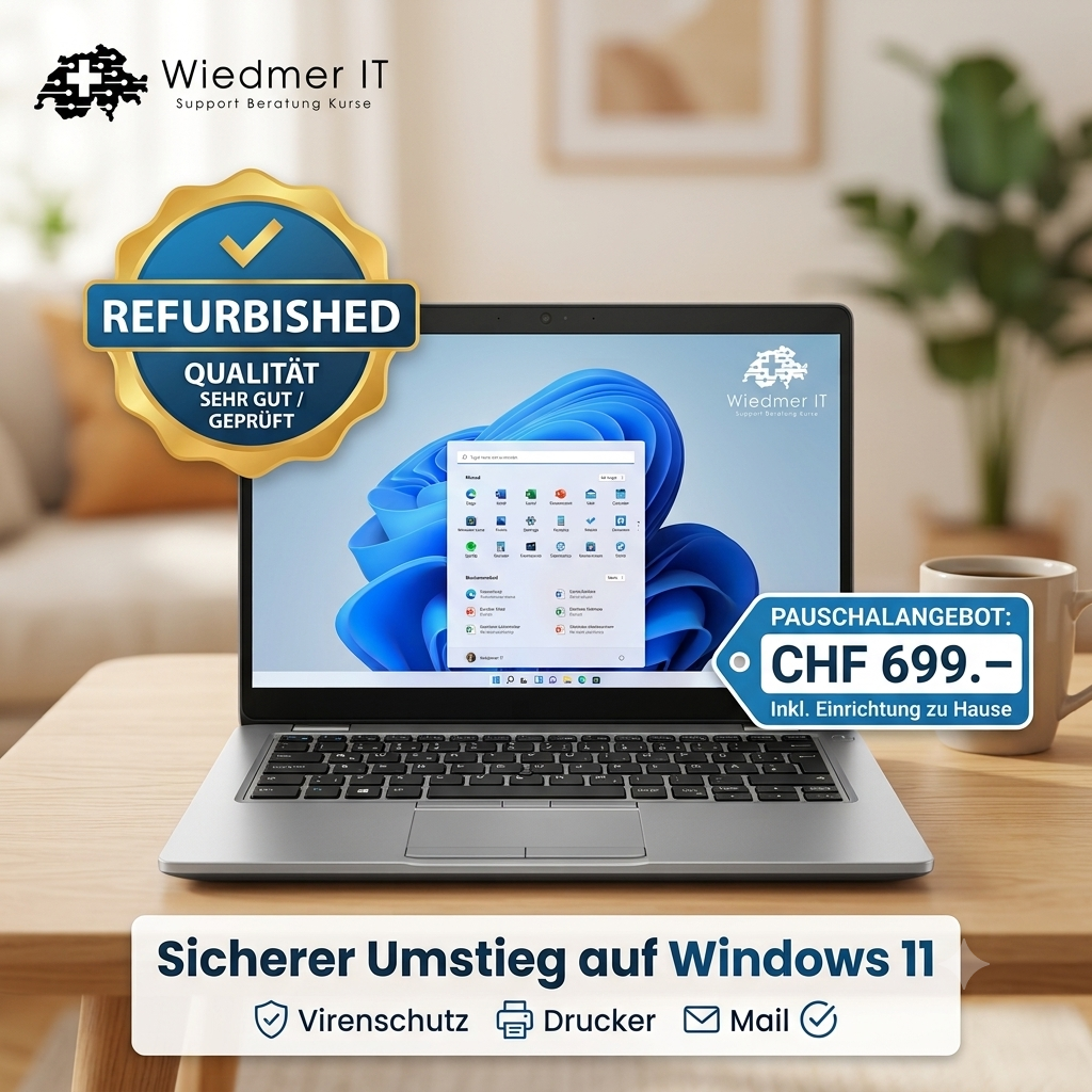 Pauschalangebot Windows 11 Laptop
